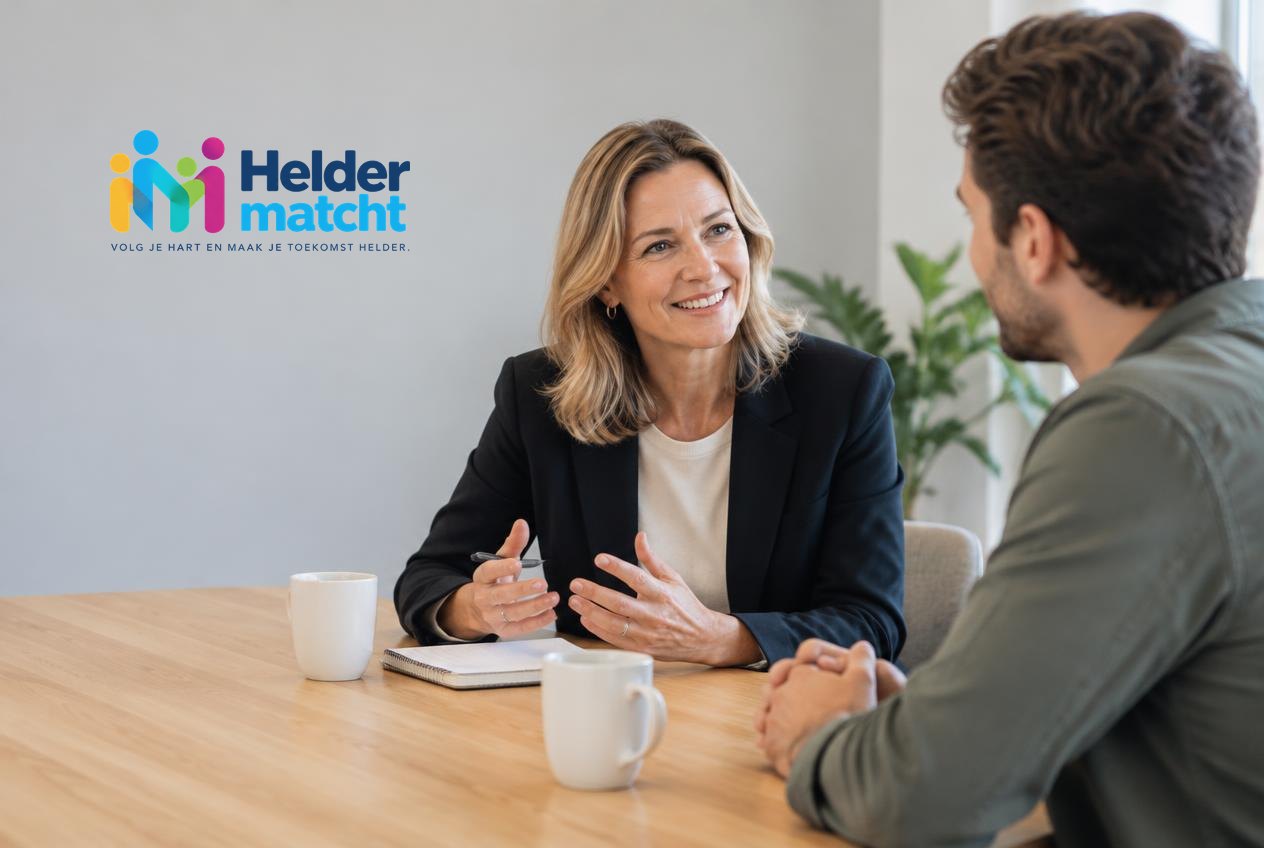 Persoonlijk gesprek over werk bij Helder